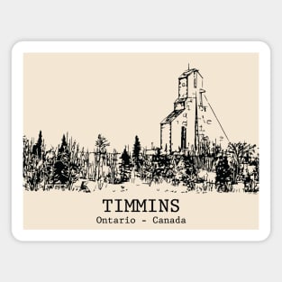 Timmins - Ontario Magnet